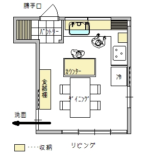 ｌ型キッチン事例 習志野市 千葉県 戸建住宅キッチンリフォーム